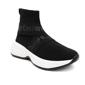 Juicy Couture Black NWOB Ariella Knit Sock Sneakers